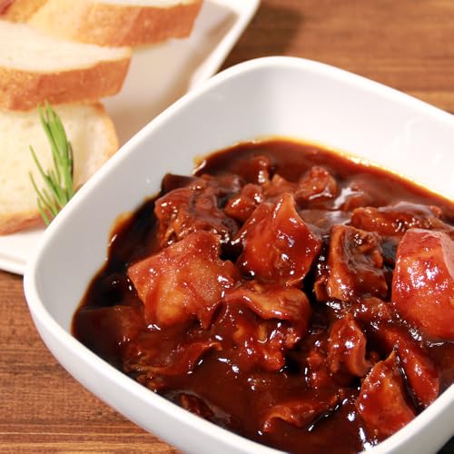 [熊本県水上村]具だくさん 牛すじやわらかビーフシチュー 250g×6パック すじ 計1.5kg 牛すじ ビーフシチュー シチュー 洋食 煮込み料理 簡単調理 時短調理 おうちごはん