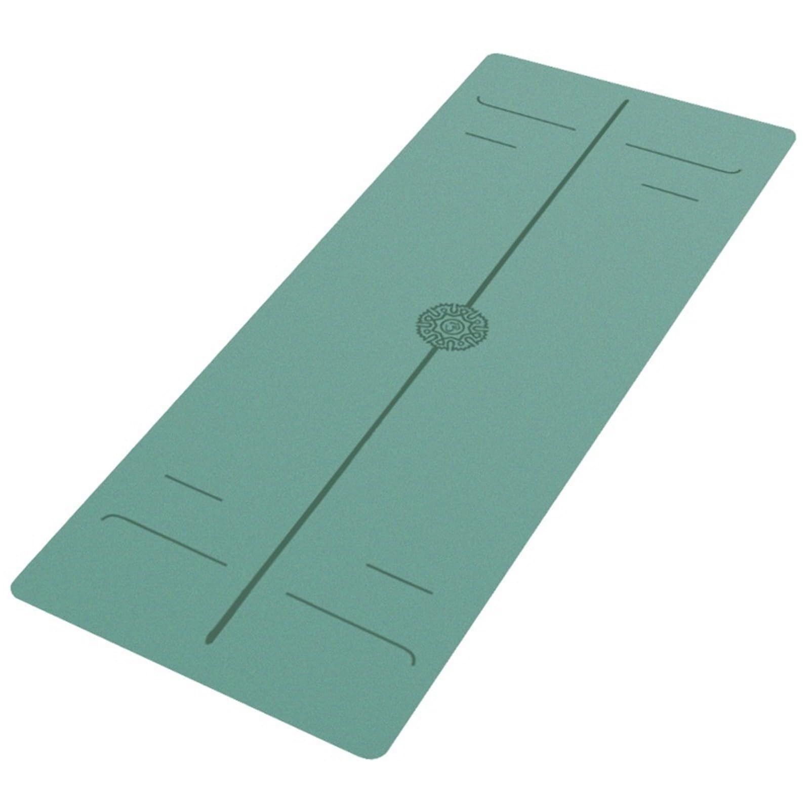 Esterilla de yoga profesional de fibra de coco y goma natural para mujer, gruesa, antideslizante, absorción de golpes, fitness