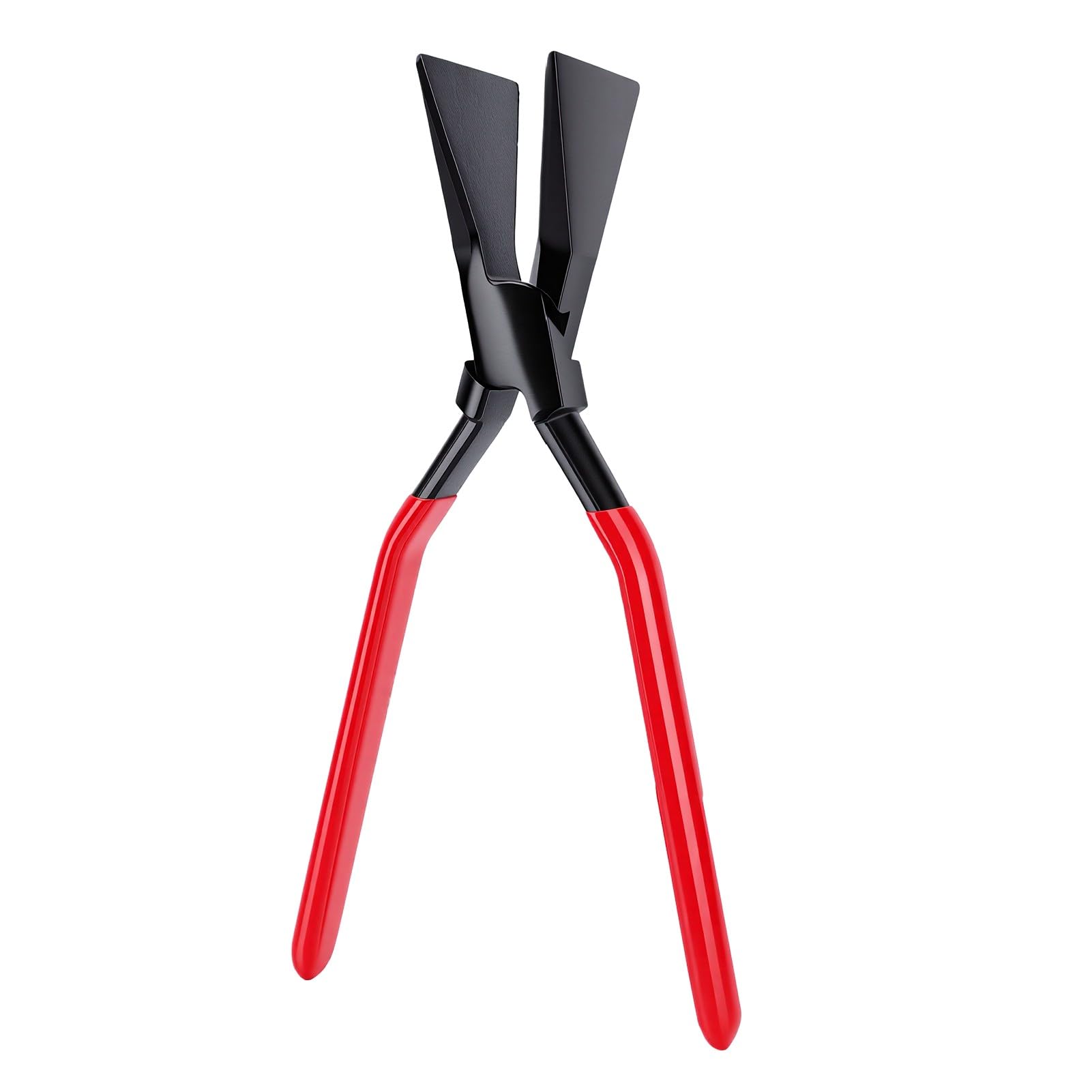 banapoy Juego Herramientas Chapa Metálica Cerradoras Manuales 3 uds | Mandíbulas 45° 90° Alicate doblador metal recto acero, agarre conductos fabricación, con caja almacenamiento Techos HVAC