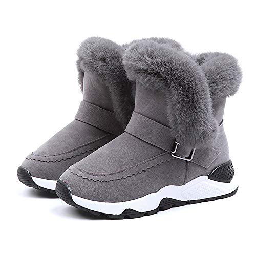 Yesmile Botas Infantil muy Calido de Nieve Impermeables para Invierno de la Suela Suave Antideslizante para bebé niña y niño 2-9 Años