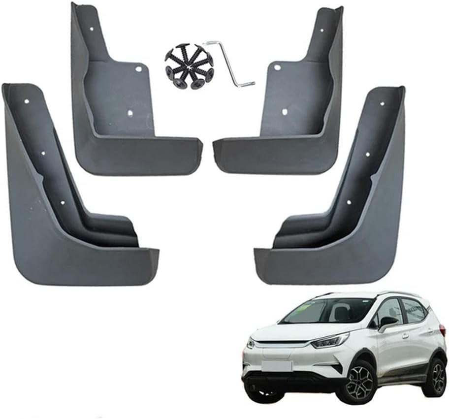 Car Mudflaps Front Rear ​Fenders Wheel Splash ​Guards Mudguards Accessories - for BYD Yuan EV PRO 2021 2022