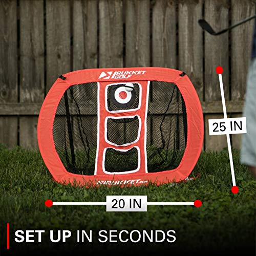 image for Rukket Sports Rukket Pop Up Golf Chipping Net | Outdoor / Indoor Golfi