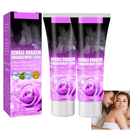 2Pcs Feminine Care Solution Orgasm Enhancement Care Gel Orgasm Quick Effective Care Solution Intimacy Enhancement Cream 60ml