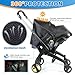 Sunshade Extension Doona Accessories, Doona Car Seat Stroller Sun Shade Cover for 360 Protection, Removable Carseat Canopy Cover for Summer, Breathable & Stable, Easy to Install