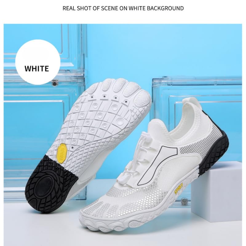 Water Shoes for Women Men Barefoot Shoes with Wide Toe Box Quick Dry Non-Slip Breathable Barefoot Water Shoes Beach Pool Aqua Swim Surf Hiking Walking Shoes2