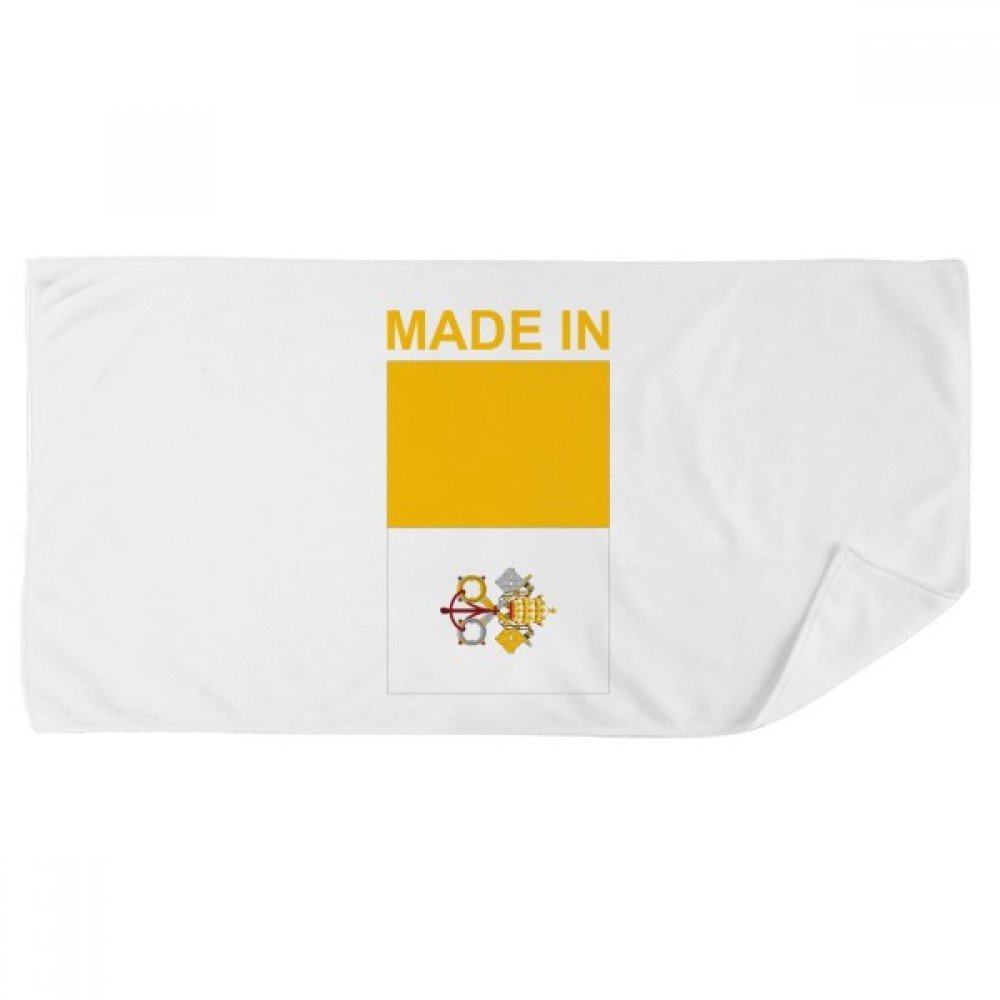 Serviette de bain douce cadeau Vatican multicolore originale 35x70cm
