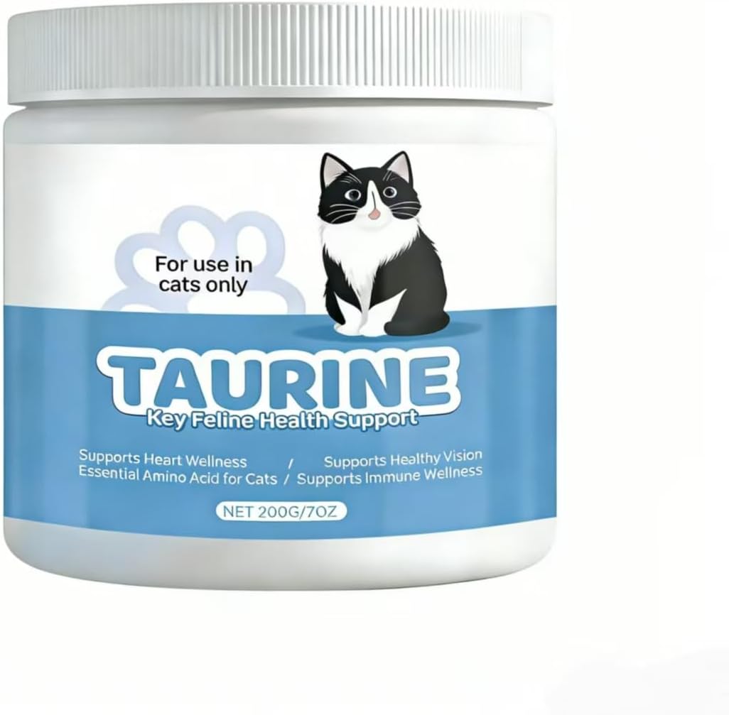 VitaTaurine Pro Supplement for Cat - Supports Heart Health, Eye Function & Immune System - Essential Taurine for All Cat Breeds & Ages - Easy-to-Mix Formula
