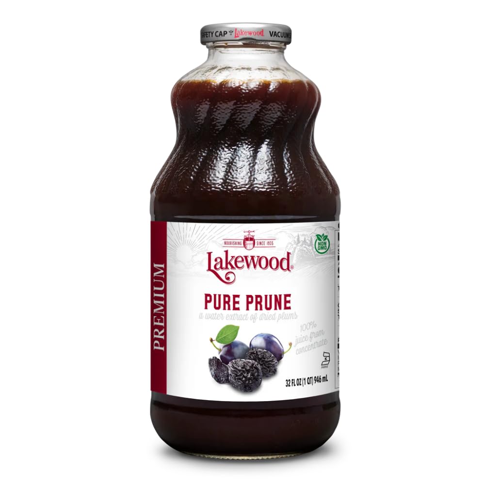 LAKEWOOD Pure Prune Juice, 32 FZ