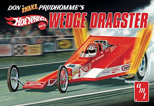 Kit Modelo AMT Don Snake Prudhomme Coca Cola Dragster 1:25 miniatura 2