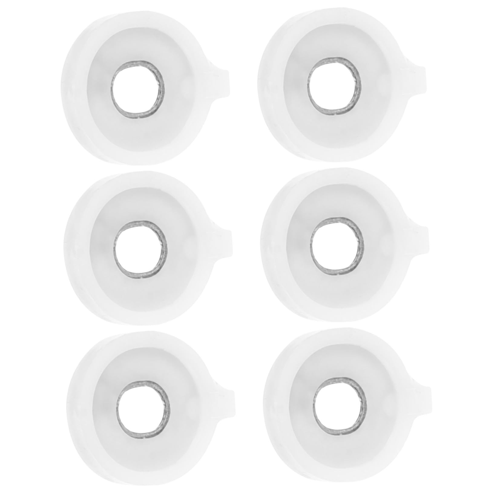 Levemolo 6pcs Trumpet Valve Spring Plates Repair Kit for Band Instruments Trumpet Spring Gaskets