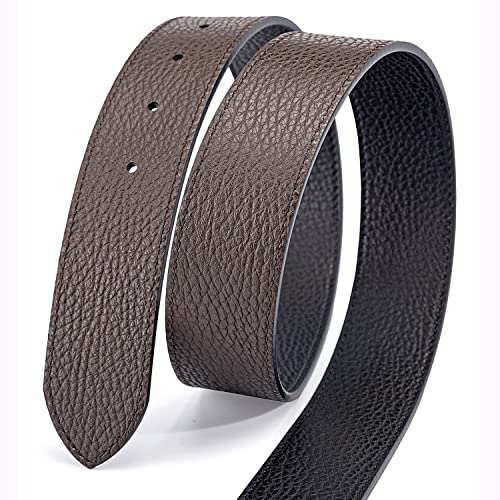 Replacement Belt Strap Genuine Leather Reversible Belt Width 34MM/ 38MM3
