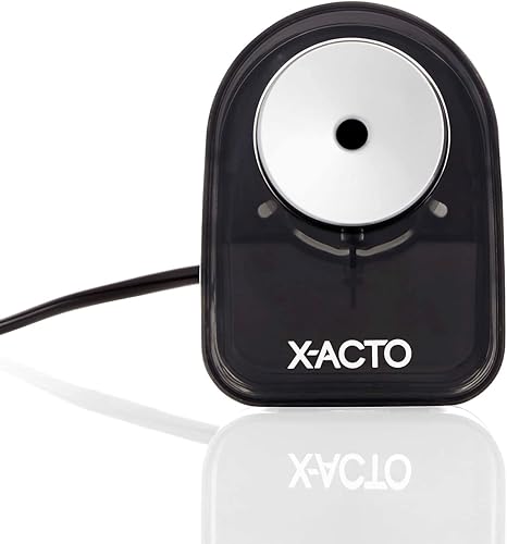 Miniatura 7 de X-ACTO Sacapuntas eléctrico  Sacapuntas eléctrico XLR resistente motor silencioso tecnología de ahorro de lápices reinicio automático y arranque