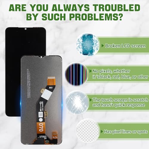 Image of New LCD Display for ZTE Blade A34 6.6'' with Upgraded Repair Tools Kit