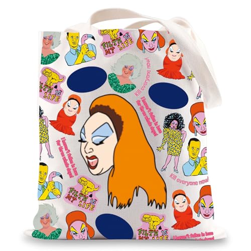 BWWKTOP Bolso Tote Drag Race para Mujeres miniatura 1