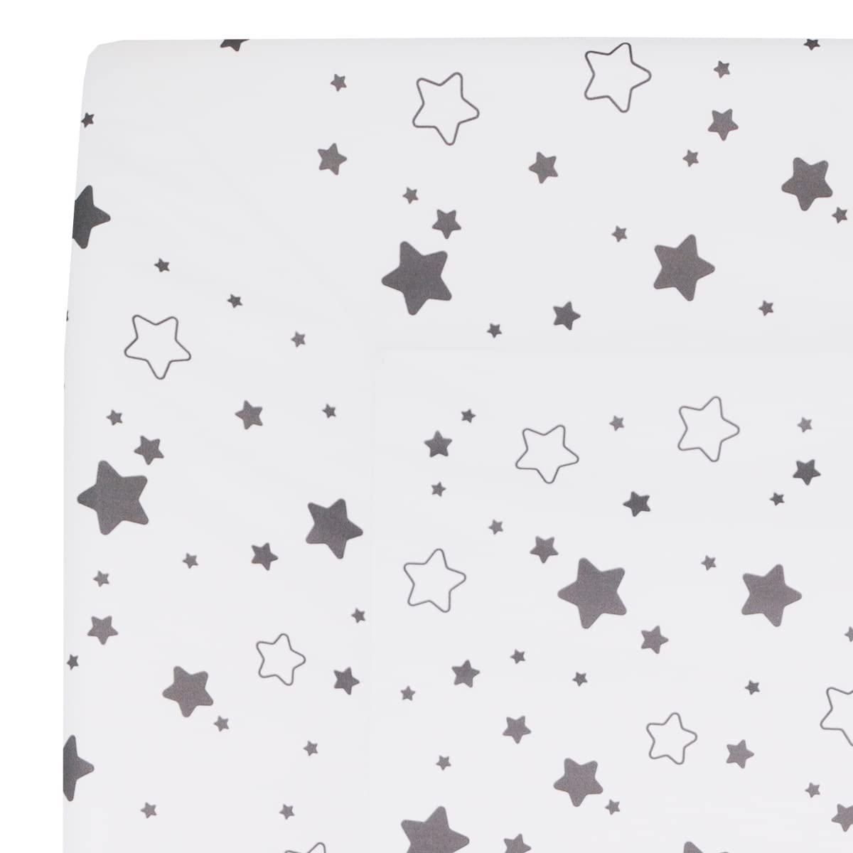 babyCalin Fasciatoio Luxury White Star grigio antracite 50x70 cm