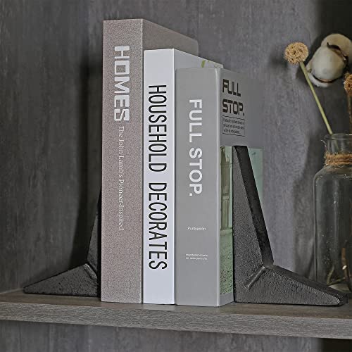 Ambipolar Cast Iron Bookends, Sharp Triangle Theme thumb #3