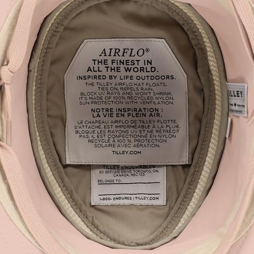 Image of Tilley Mens Womens LTM6 Broad Brim Extra Ventilation Sun Protection Airflo Bucket Sun Hat