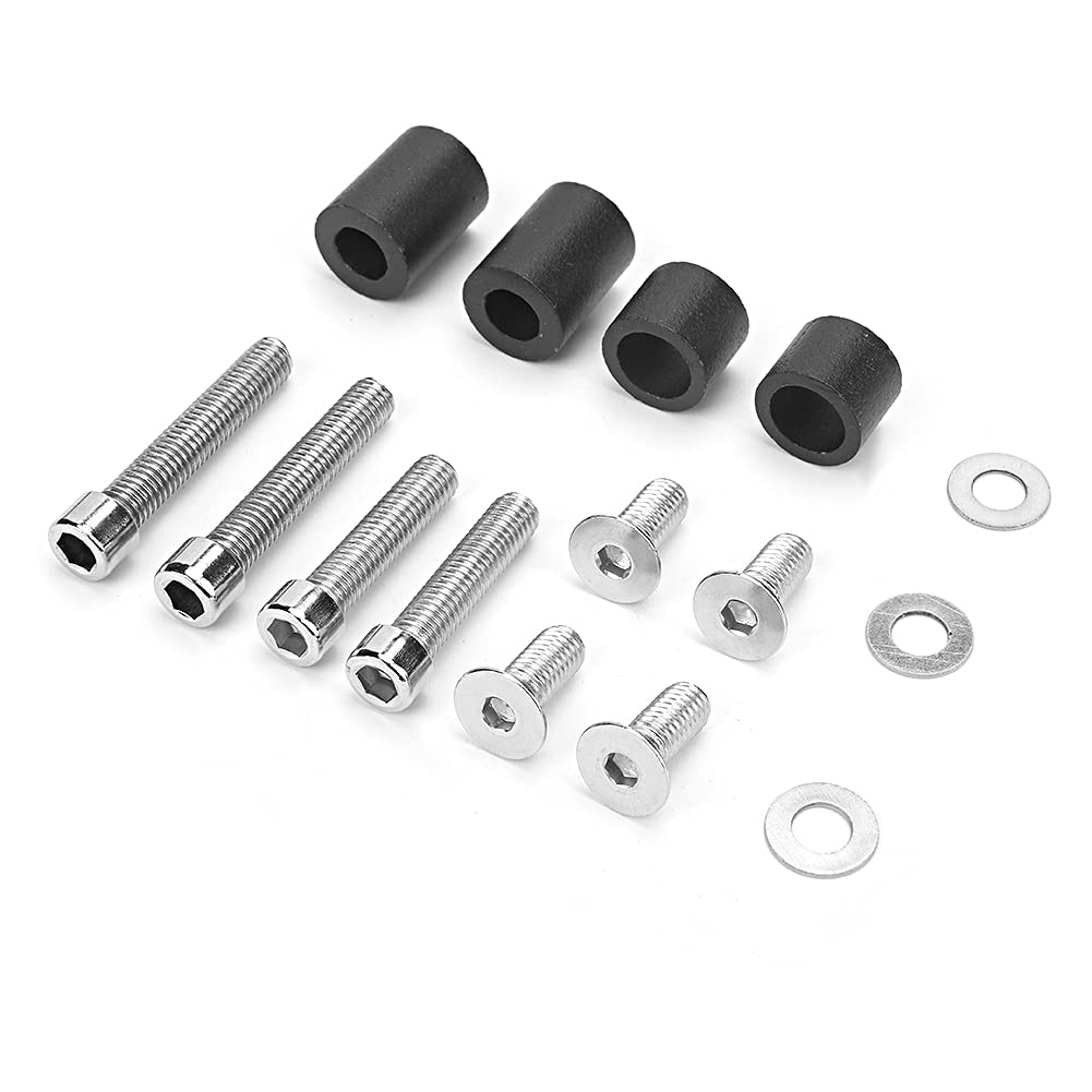 Cocoarm Soporte de Soporte de de Estante de Equipaje Trasero de Motocicleta para Z650 17-19 Instalación Fácil de Acero Inoxidable Aumento de Espacio de Almacenamiento