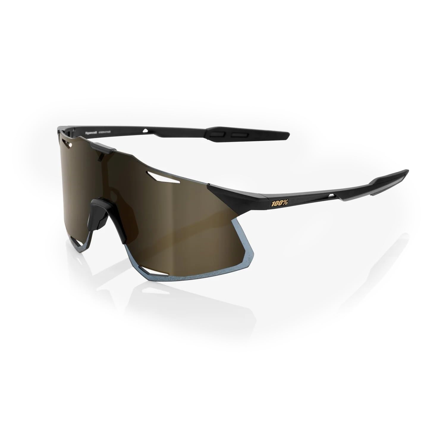 ささゆう 100% HYPERCRAFT ブラック ゴールド Amazon.com: 100% HYPERCRAFT Sport Performance Frameless