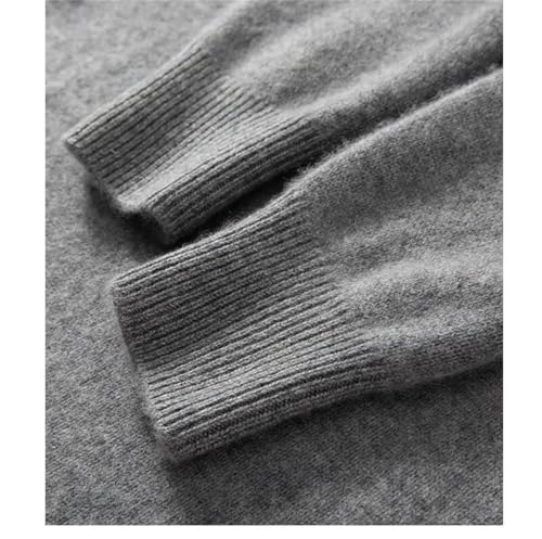 Men Cashmere Sweater Autumn Winter Warm Classic Crewneck Knit Long Sleeve Pullovers3