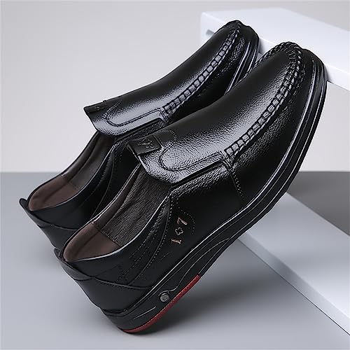 Men Business Working Office Shoes Leather Walking Casual Driving Loafers Oxfords Male Luxury Party Fashion Formal Sneakers Stylish Men's Dress Shoes2