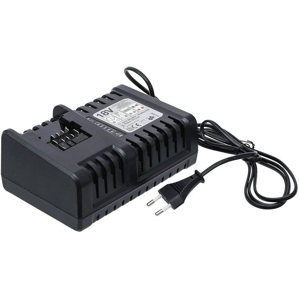 D-Work - Caricatore rapido per chiave a urto con batteria compatta, 11 x 26,5 x 14 cm, ricarica efficace e sicura