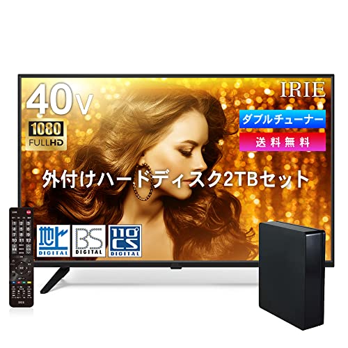 IRIE テレビ 40インチ FFF-TV2K40WBK2 FFF SMART LIFE CONNECTED IRIE FFF-TV2K40WBK2 [40インチ] 価格