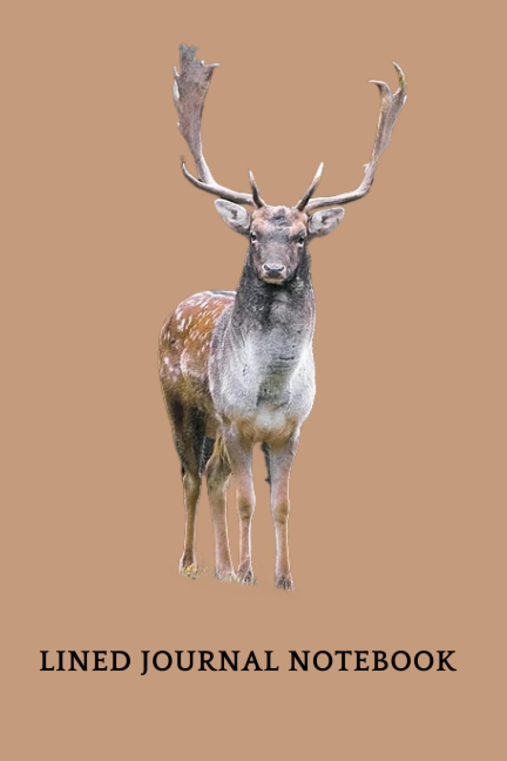 Kraft Brown Notebooks Journals(deer) Paperback 6x9 Inches Size Notebooks 60 Sheets/120 Pages for writing ideas