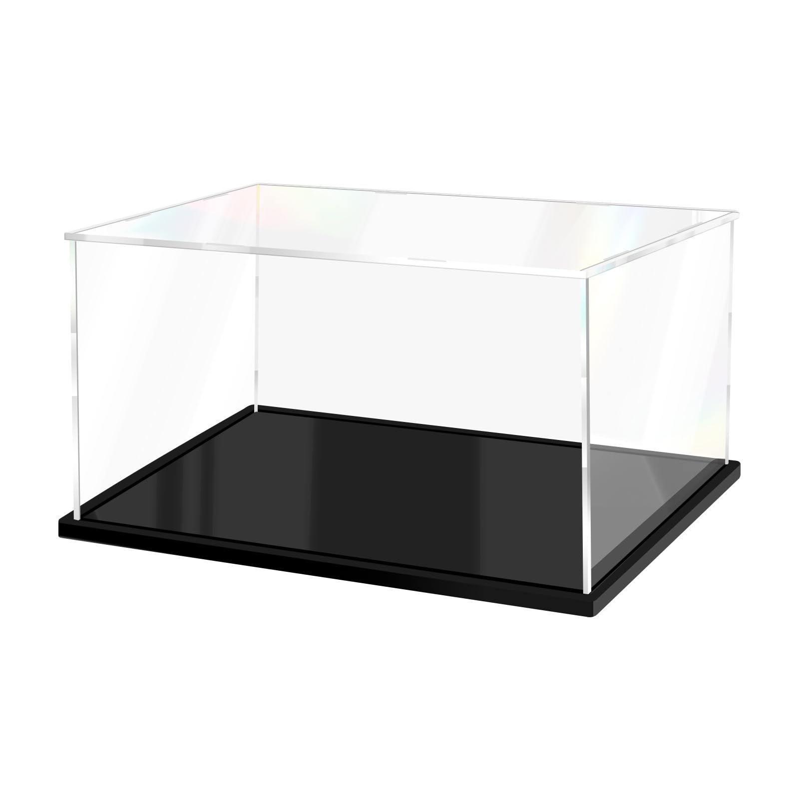 Acrylic Display Case for Lego Collectibles, Clear Glass Box 16x8x8in