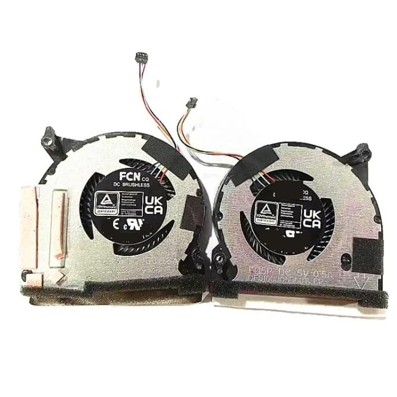 Ventola di Raffreddamento per CPU e GPU per Console Gioco Portatile ASUS Rock Ally (2023) RC71L Facile da sostituire(Set)