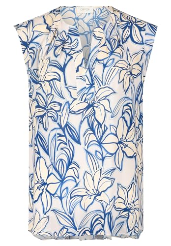 Cartoon Damen 8931/7158 Bluse, Light Blue-Blue, 44