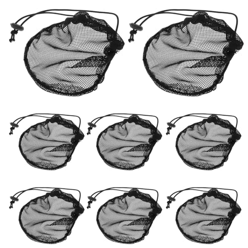 PACKOVE 8pcs Wig Cap for Women Lightweight Breathable Mesh Hair Net for Wig Making Comfortable Protective Shield for Various Hairstyles Hairdressing Accessory