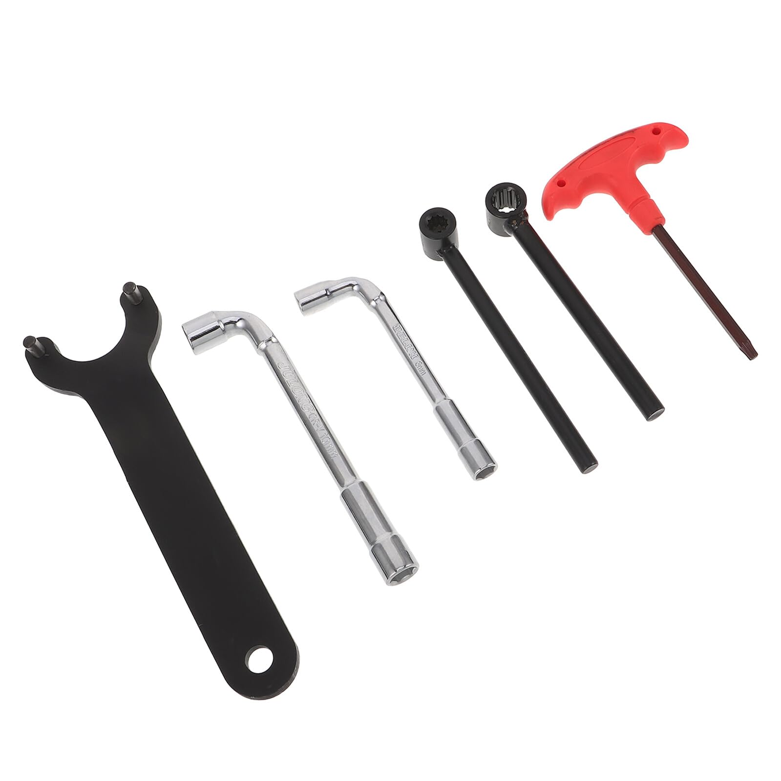 YARNOW Kit D'outils de Réparation de Freins à Disque pour Semi-remorques, Jeu 6 Pièces, Outil de Réglage des Étriers de Frein, Solide et Compatible, Entretien Professionnel Automobile