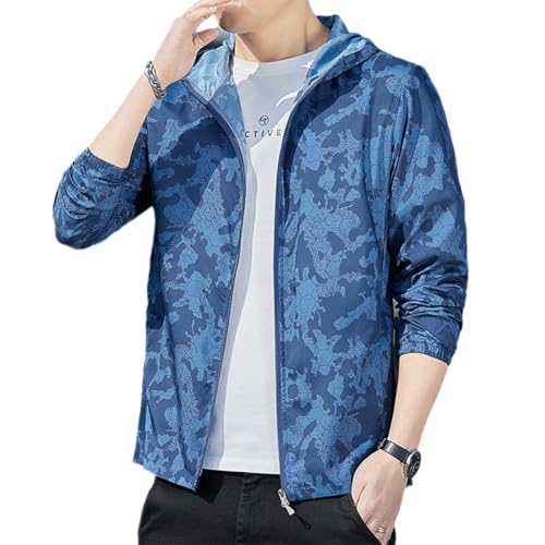 [SHINLAD] Y UVp[J[ UVJbg bVK[h   Ă~ X|[c W K }XN  oCU[ A[Jo[ Xq ⊴ ڐG⊴ (XXXXX-Large, Men-Blue)