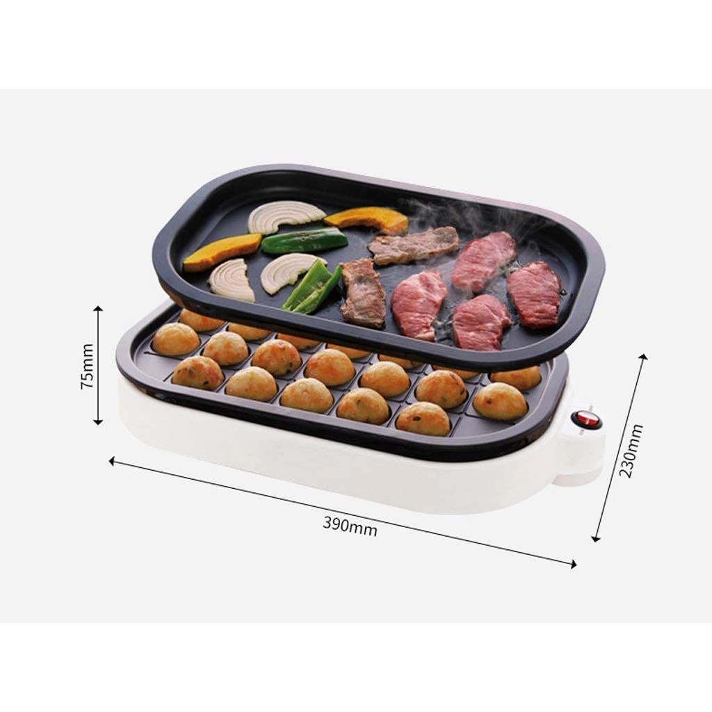 FAXIOAWA Palline di Padella di Polpo Takoyaki elettriche per la Salute e la casa ， Maker per Cake Pops con Rivestimento Antiaderente ， Facile da Pulire