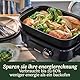 Cuisinart Cook In 5 in 1 Multikocher | Grillen, Anbraten, Dämpfen, Simmern und Langsamkochen | Antihaftbeschichtete, austauschbare Platten und Pfannen | Stapelbar | Mitternachtsgrau