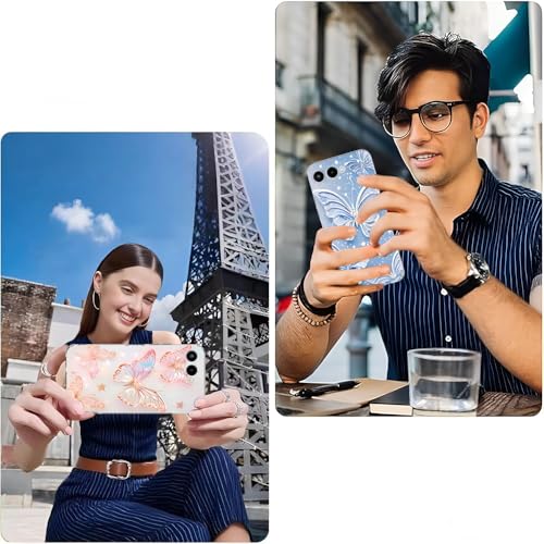 Coque T-Mobile Revvl 8 5G抗震防摔闪粉手机壳保护套女生