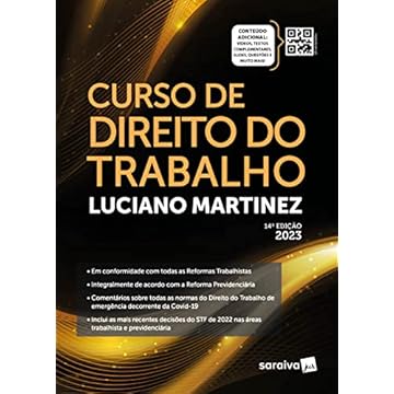Capa do livro Curso de Direito Do Trabalho - 14ª edição 2023