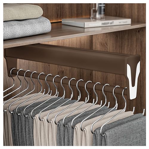 Rack de pantalon coulissant pour dressing et placard extensible