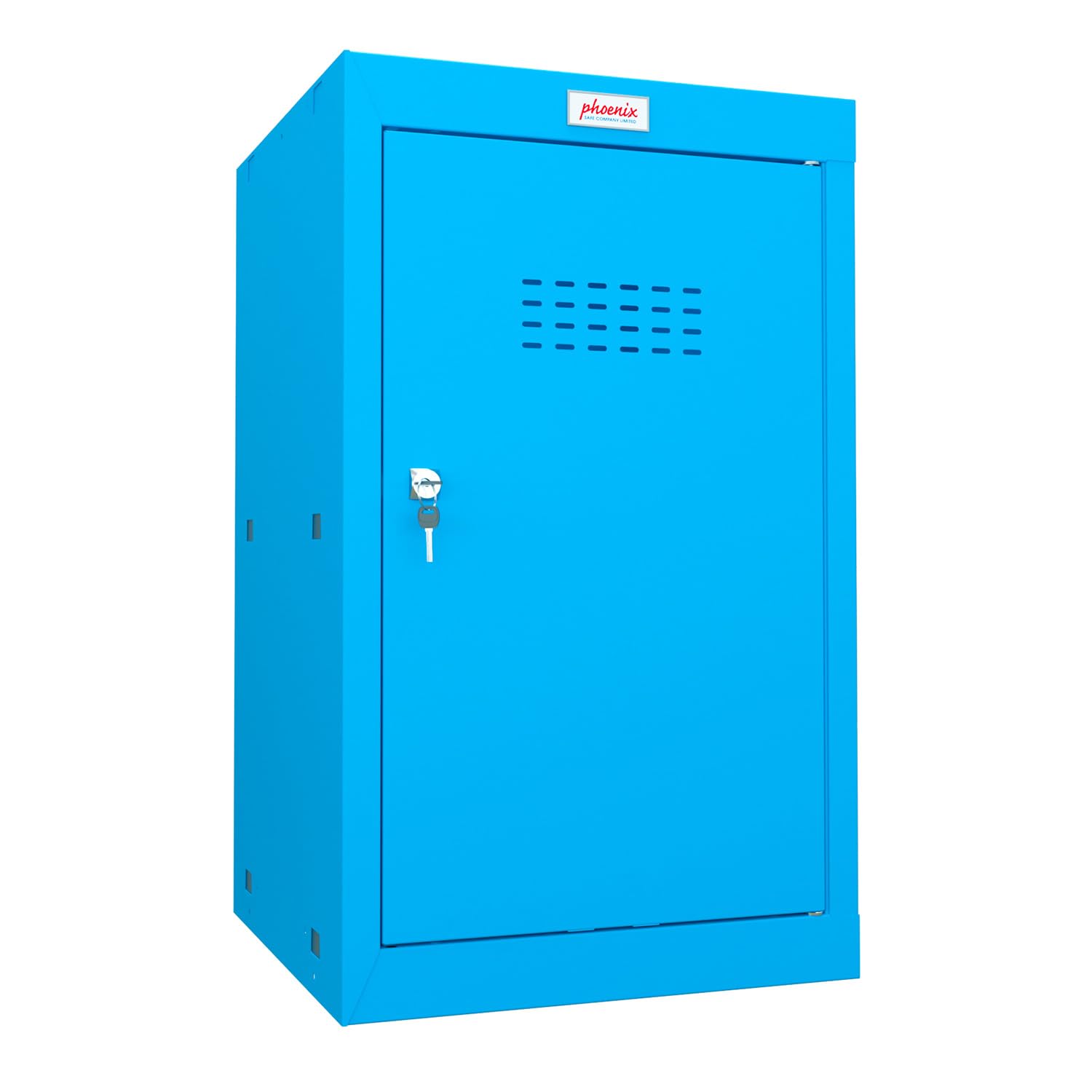 Phoenix Safe Company Size 3 Blue Cube Locker - Key Lock - 87 Liters Capacity - CL0644BBK