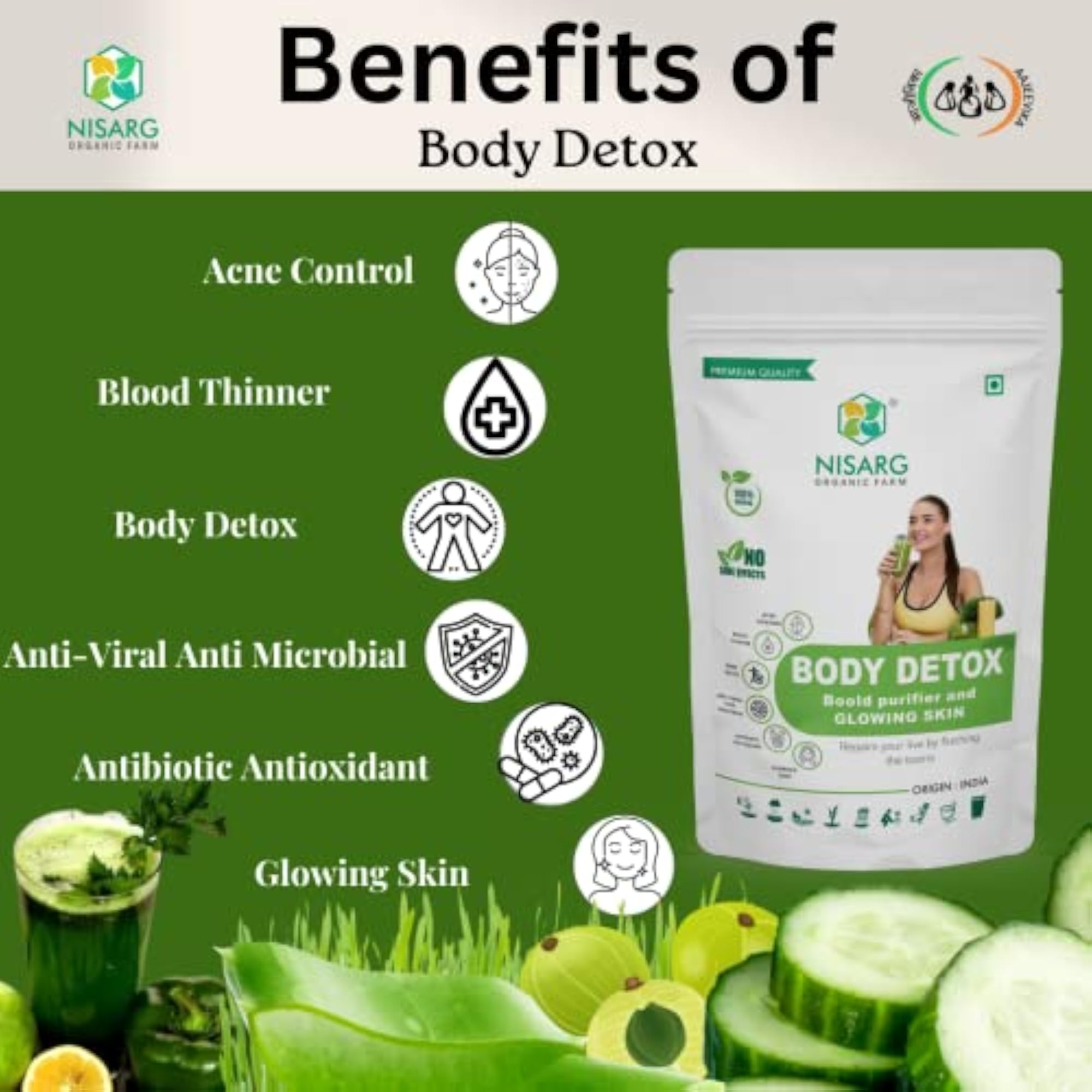 Body Detox Drink Mix (1 LTR)