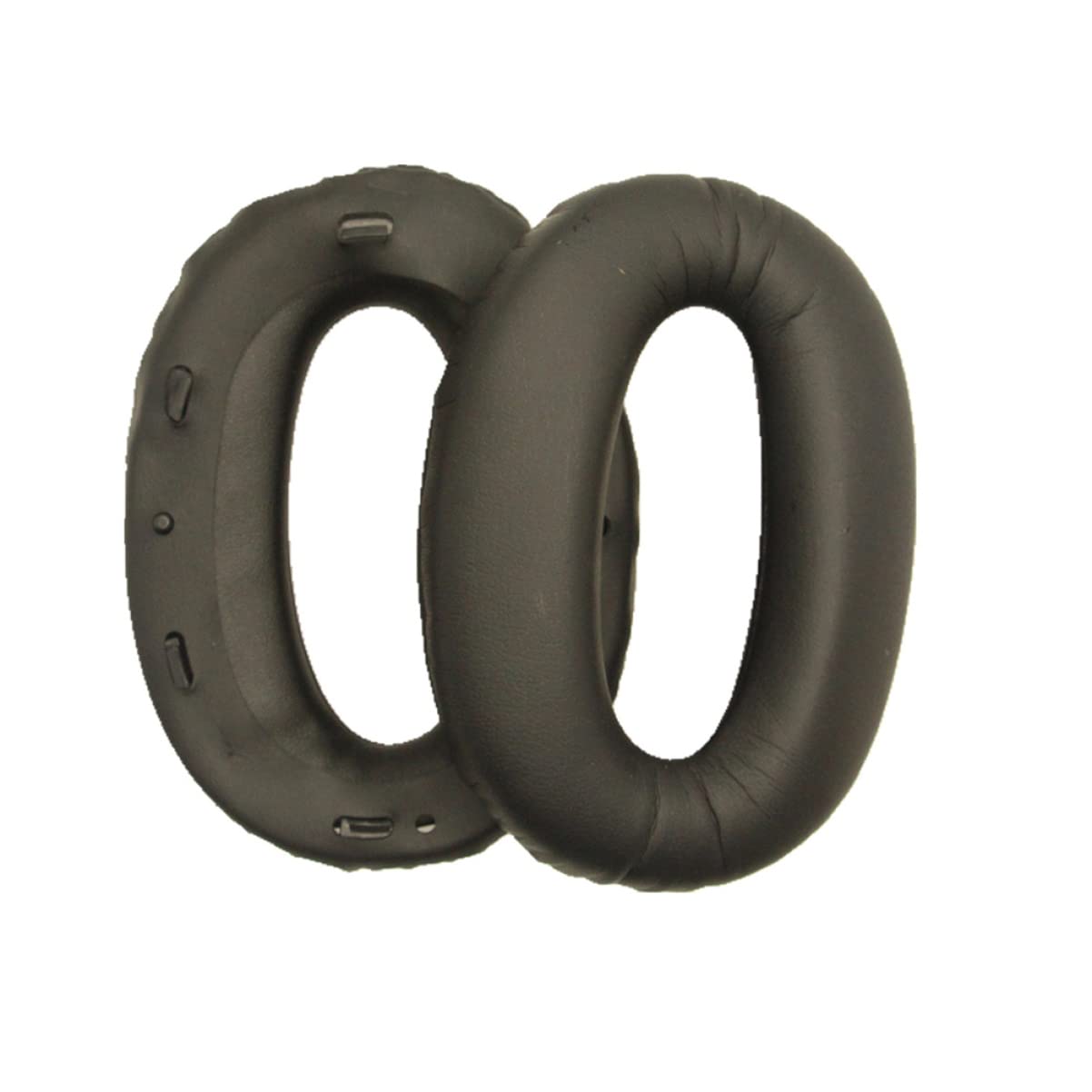 Mobestech Accesorios para Auriculares 3 Pares Cojín De Almohadillas para Los Oídos Almohadillas De Reemplazo para Los Oídos Almohadillas De Cuero Proteico Reemplazar Estuche De Cuero