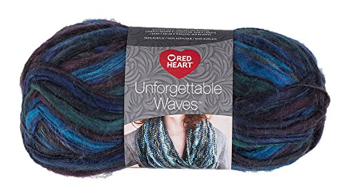 RED HEART Unforgettable Waves Yarn, Aurora