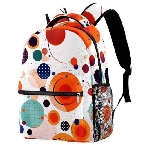 Sac à dos d'extérieur durable et léger avec grand compartiment multicolore