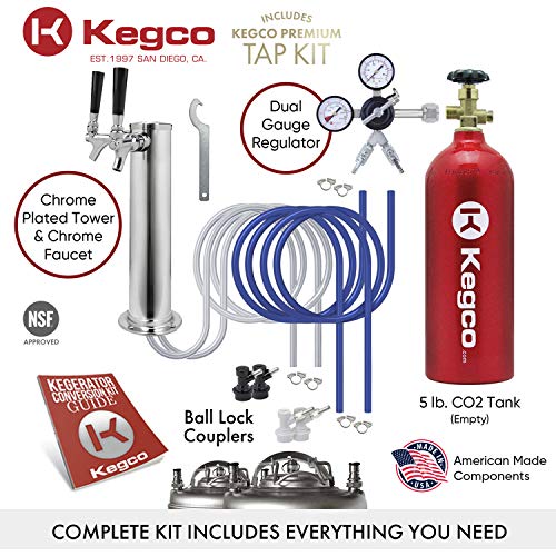 Kegco Hbk209B-2 Keg Dispenser, Black #TOP3