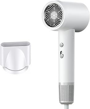 Hair Dryer, 20,000 RPM Blow Dryer, Hair dryers for Women,Travel Hairdryers for Women and Men with 2 Speed 3 Heat Setting, Low Noise & Lightweight Hairdryers for Women Men White