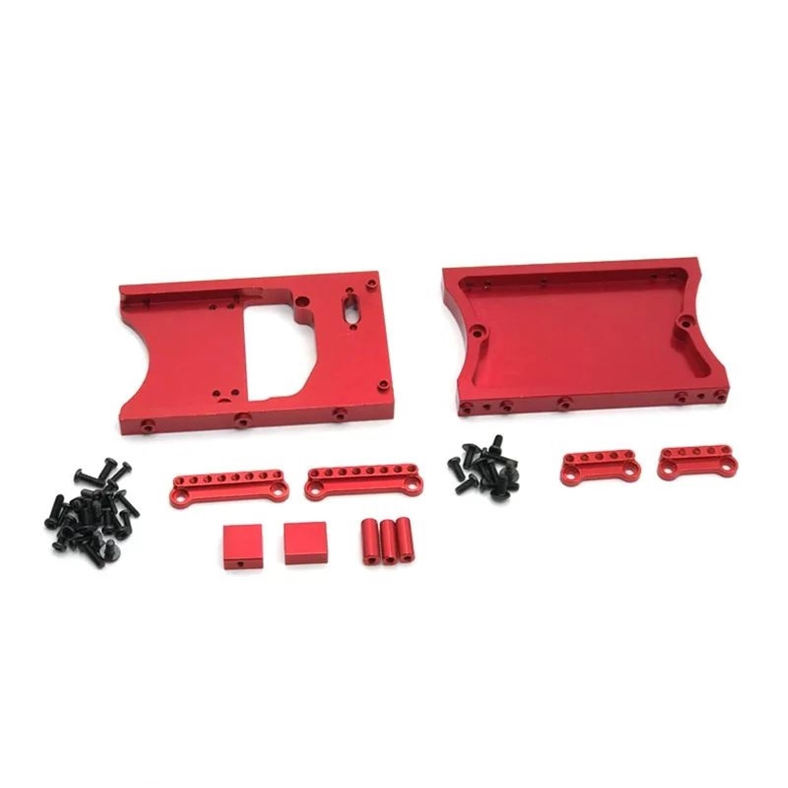 Soporte Montaje Servo Amortiguador Haz para Asiento Metal para Coche Trepador Control Remoto 1/12 Camión para Buggy RC Piezas Actualización Piezas
