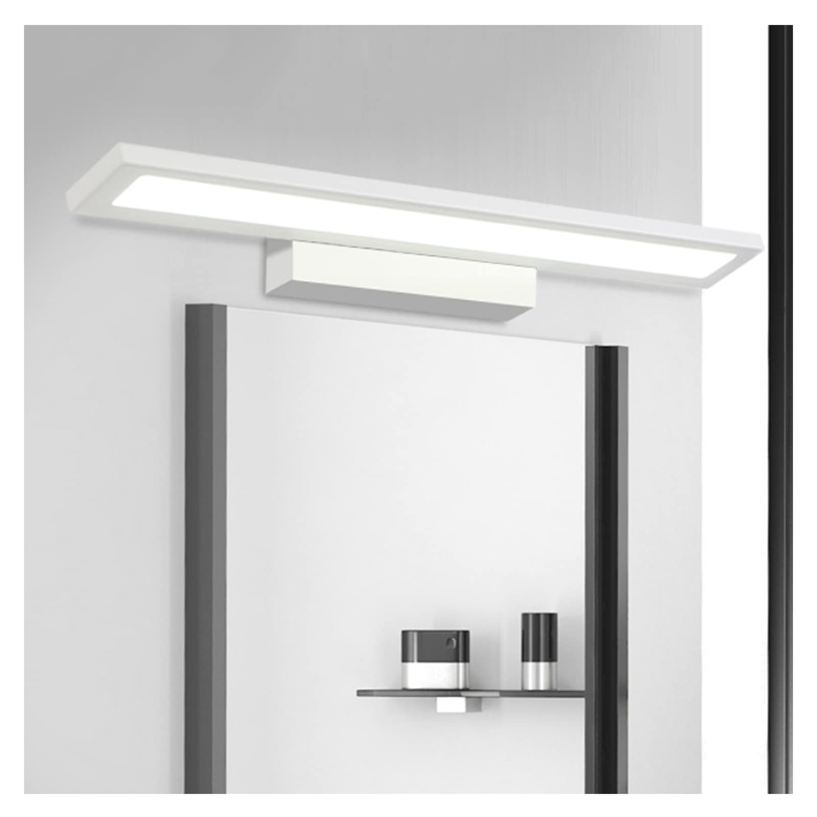 Miroir avant lumière simple et moderne au style européen pour grand hôtel