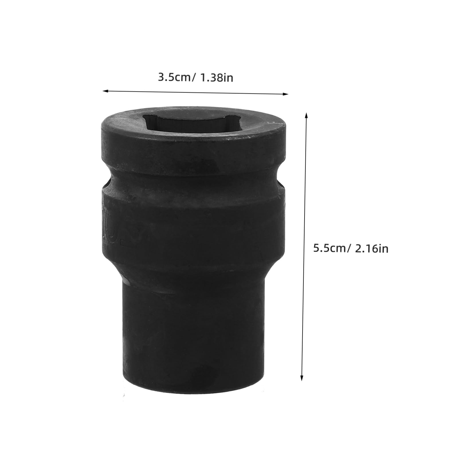 PRETYZOOM 3/4 Inch Impact Socket Wrench Metric Impact Sockets 3/4 Impact Tool Heavy Duty 6-point Socket