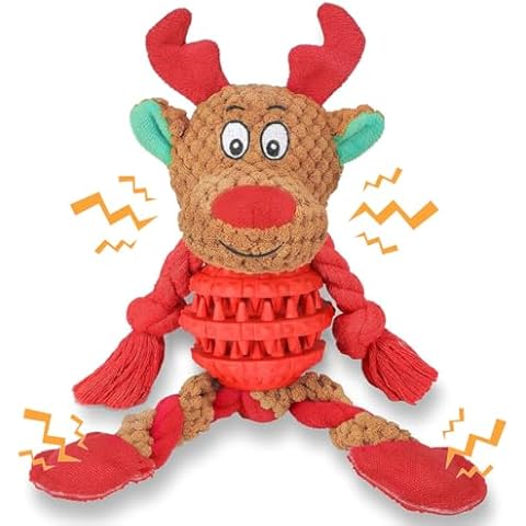 CHAWONER Christmas Multifunctional Dog Toy Cover